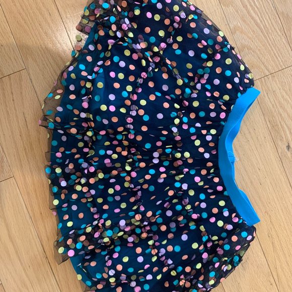 Truly Me Colorful Polka Dot tutu skirt - size 5 - Picture 1 of 2